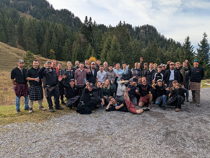 Betriebsausflug zum Kerenzerberg